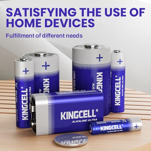 KINGCELL AA Batteries 48 Pack, Alkaline Double A Batteries 10-Year Shelf Life, High-Performance AA Batteries with Long-Lasting Power Perfect for flashlights, Microphones, remotes, Kids Toys. - Image 6