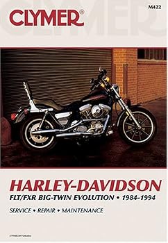 Paperback Clymer Harley-Davidson Flt/Fxr Big-Twin Evolution, 1984-1994 (Clymer Motorcycle Repair) Book