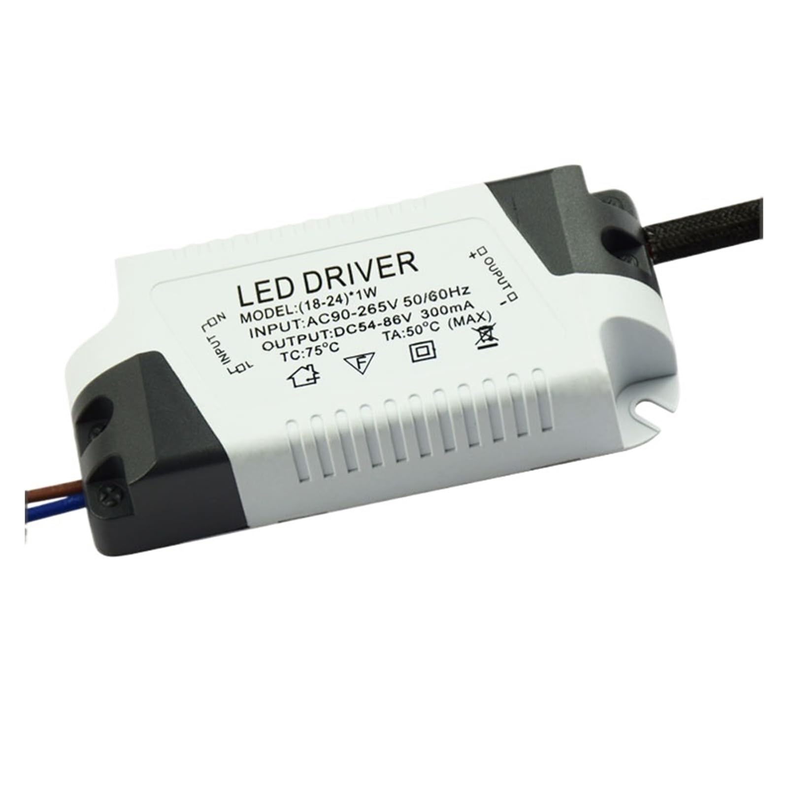 Entraînement à Courant Constant LED pilote de ballast 18-24W redresseur plafonnier