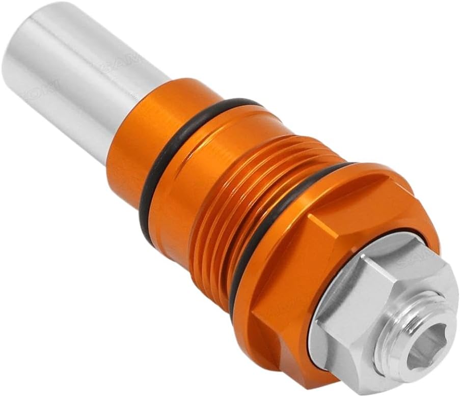 701スーパーモトvitpilen svartpilenモデルと互換性のあるオートバイカムチェーンテンショナー(Orange)