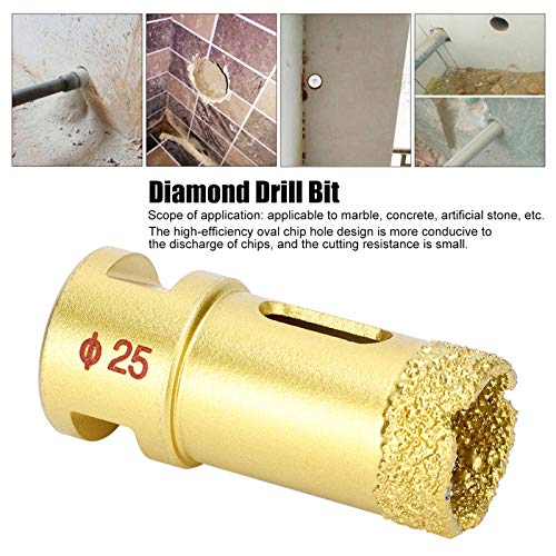 Broca diamantada para mármol 25 mm miniatura 7