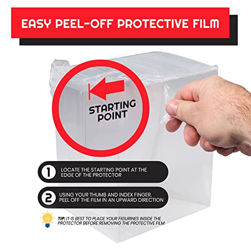 Evoretro EVO-6POP-PR-4000 Pop Protector For Super Pop 6 Inch Funko Pop Figures thumb #5