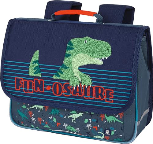 Cartable 35 cm DINO Oberthur pour grandir de la maternelle au primaire
