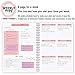 Undated Weekly Planner- Weekly Goals Notebook, A5 To Do List Planner, Habit Tracker Journal with Spiral Binding, 5.7 x 8.0 inches