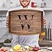 Personalized Cutting Board, Custom Wedding, Anniversary or Housewarming Realtor Closing Gift Idea, Wood Engraved Charcuterie, for Friends and Family, Monogram Initial Design 004