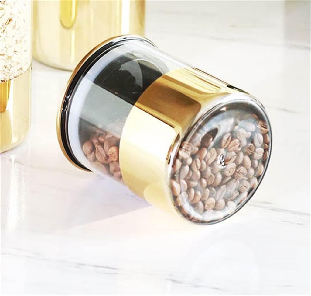 Glass sealed jar coffee bean storage container snack dried fruit home kitchen