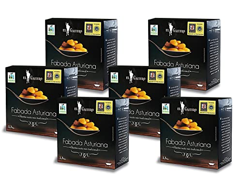 Fabada Asturiana Gourmet El Gaitero. Fabada Gourmet Enlatada Acompañada De Chorizo, Morcilla Y Lacón. 6 Latas De 1,3kg Fabada Asturiana Gourmet El Gaitero. Fabada Gourmet Enlatada Acompañada De Chorizo, Morcilla Y Lacón. 6 Latas De 1,3kg