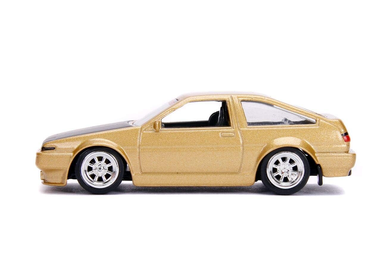 jada toys 1:64 scale 1986 toyota ae86 trueno-Gold : Amazon.in