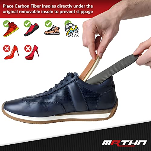 Plantillas de Fibra de Carbono unisex para soporte y estabilidad miniatura 5