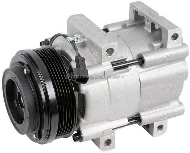 Miniatura 2 de Kit de compresor de CA y AC para Ford Mustang V6 2007 2008 2009 S197 - Incluye secador, válvula de expansión, aceite PAG y juntas tóricas! -