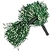 Metallic Green Cheerleader Pom Poms - 1 Dozen