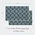 Magpie Fabrics Pack of 2 Outdoor Lumbar Pillow Case Covers 12"x20", Waterproof Rectangular Throw Pillowcase Shell Decorative Sham for Patio Garden Couch - Morgan Medal Blue