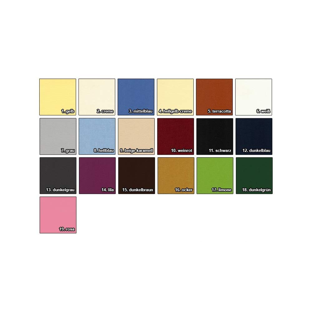 Sonnenschutz-HH® - Mini Verdunkelungsrollo Abdunkelungsrollo Minirollo Rollo KLEMMFIX Seitenzugrollo Kettenzugrollo inkl. Klemmträger ohne Bohren - Außenmaß Breite 150 x 190 cm Höhe - grau