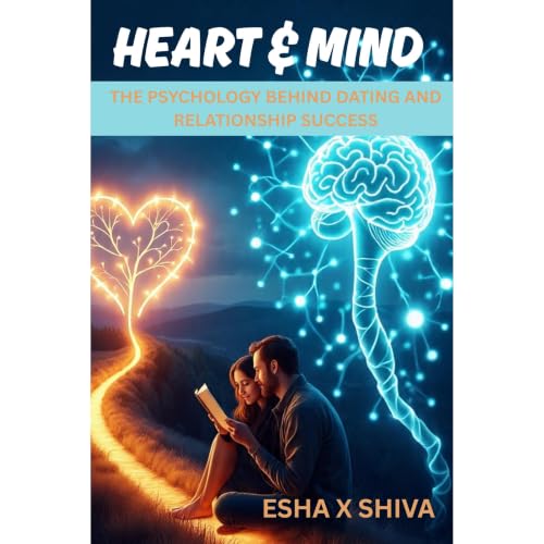 Heart & Mind: The Psychology Behind Dating and Relationship Success Audiolibro Por Esha x Shiva, Prabadevi Venkatesan art