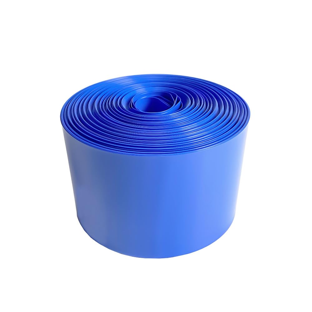 Tubo termorestringente in PVC 1M - Guaina termorestringente blu for 18650 e manicotti for cavi (70-300 mm)(150mm)