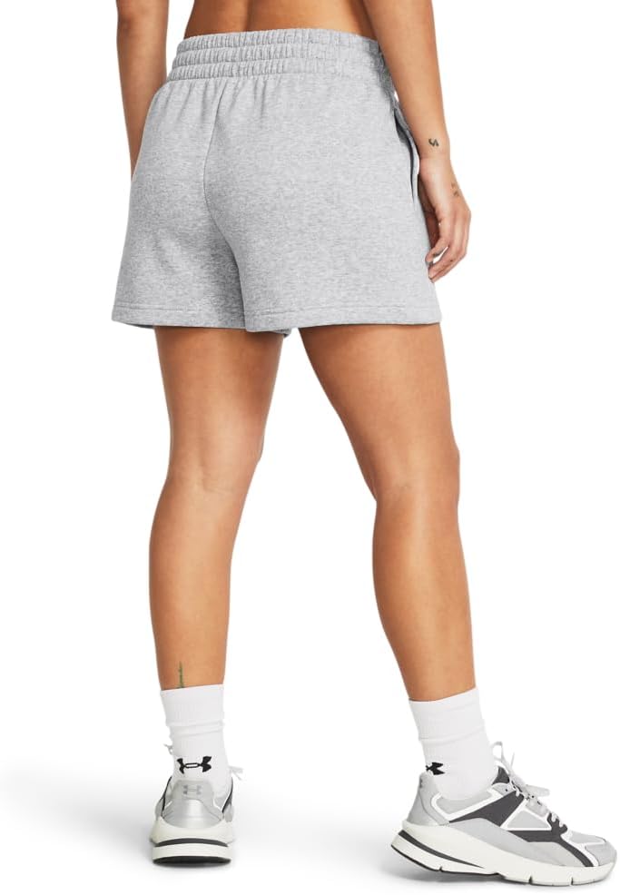 Under Armour Womens Rival Fleece Shorts - Image 2