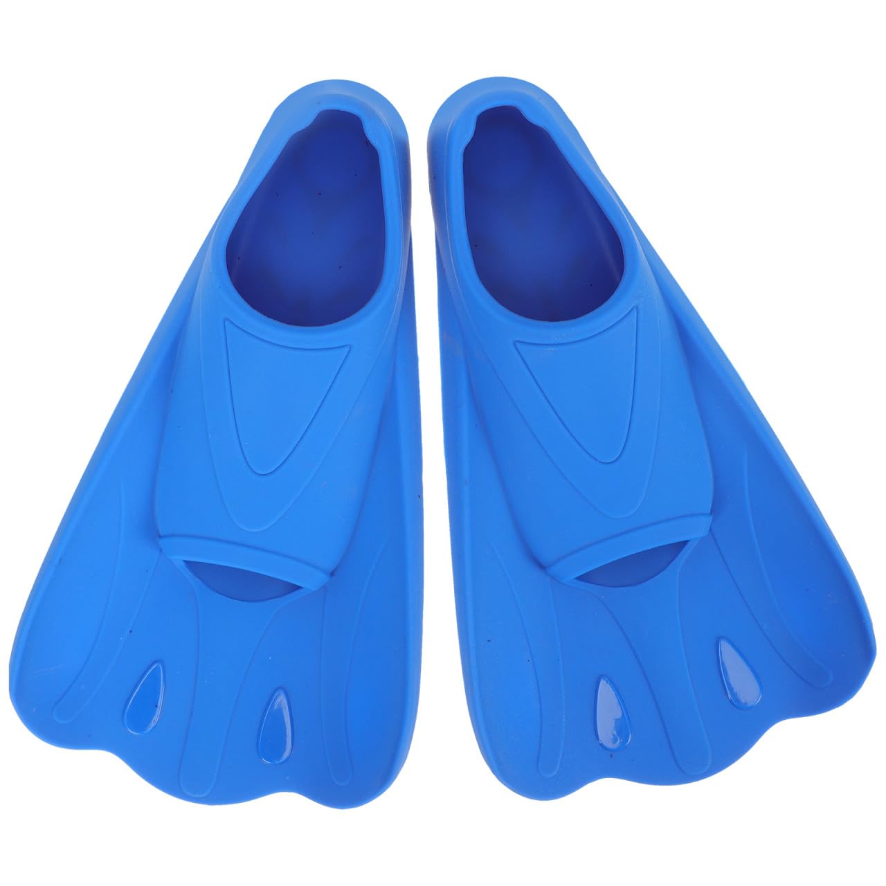 UPKOCH Pinne da Nuoto Xs30-32 Corte e Leggere in Silicone per Ragazzi Blu per Allenamento in Piscina e Viaggio
