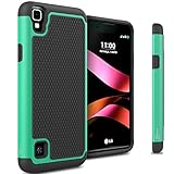 Compatible for LG Tribute HD Case, LG X Style Case CoverON® [HexaGuard Series] Slim Hybrid Hard Phon