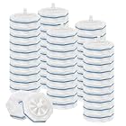 50 Count Disposable Toilet Wand Refills for Clorox, Upgraded Brush Heads Compatible with Clorox Toilet Bowl Wand Refills