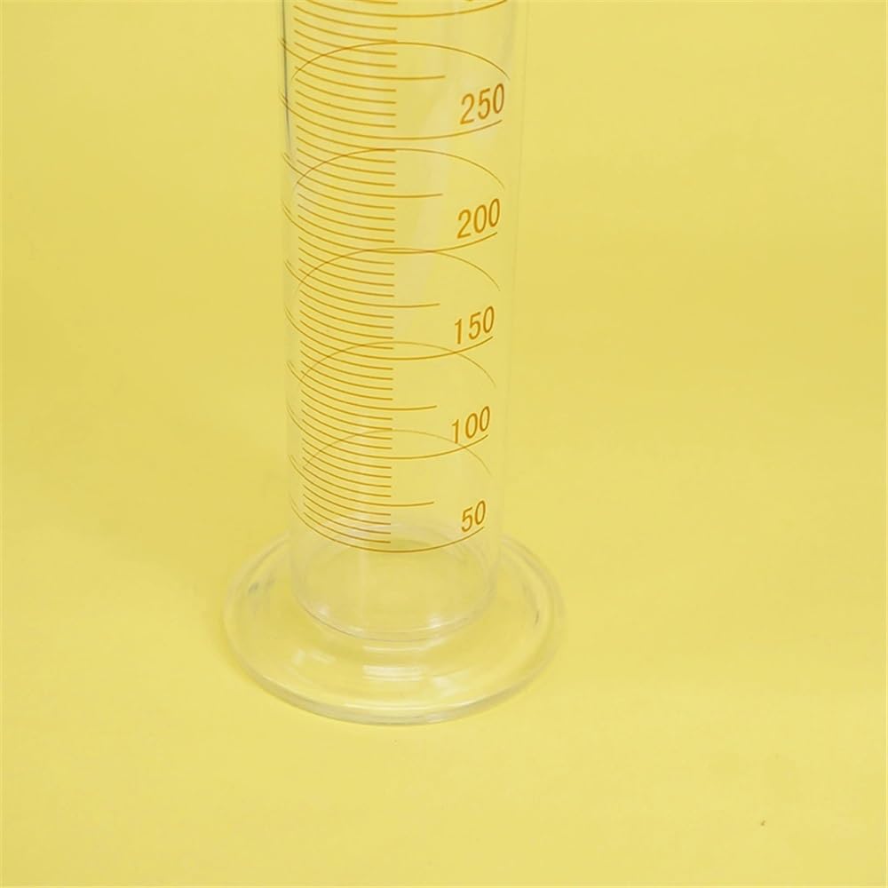 Labor Messgerät. 500 ml Borosilikatglas Messzylinder mit Glasstopfen 5 ml 380 mm