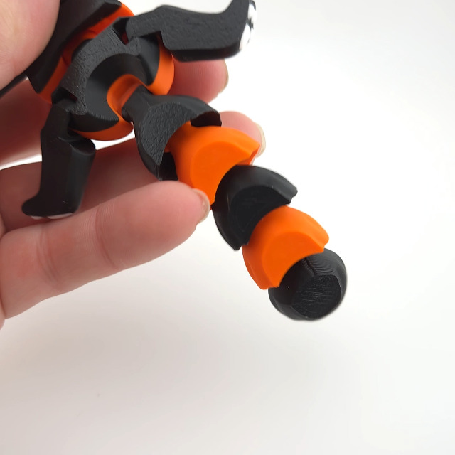 Amazon.com: Articulated Red Panda - 3D Printed Flexible Fidget Toy