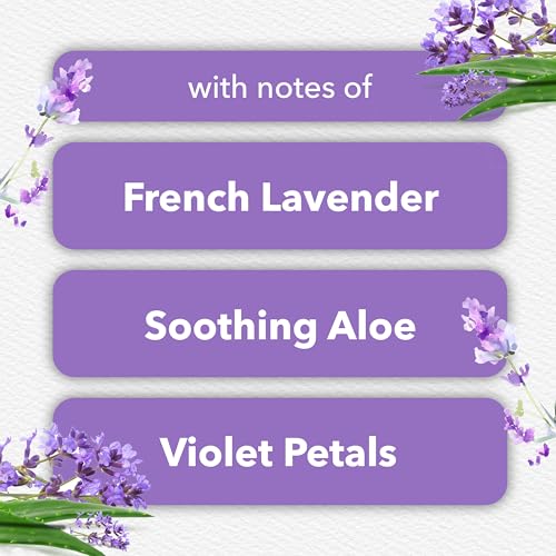 Image of Glade PlugIns Refills Air Freshener, Scented and Essential Oils for Home and Bathroom, Tranquil Lavender & Aloe, 3.35 Fl Oz, 5 Count