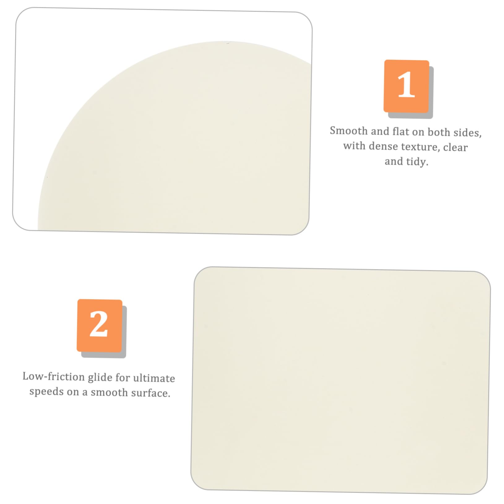 BESPORTBLE Replacement Ice Hockey 2 Pcs Glow-in-The-Dark Hockey Supplies Training for Practicing