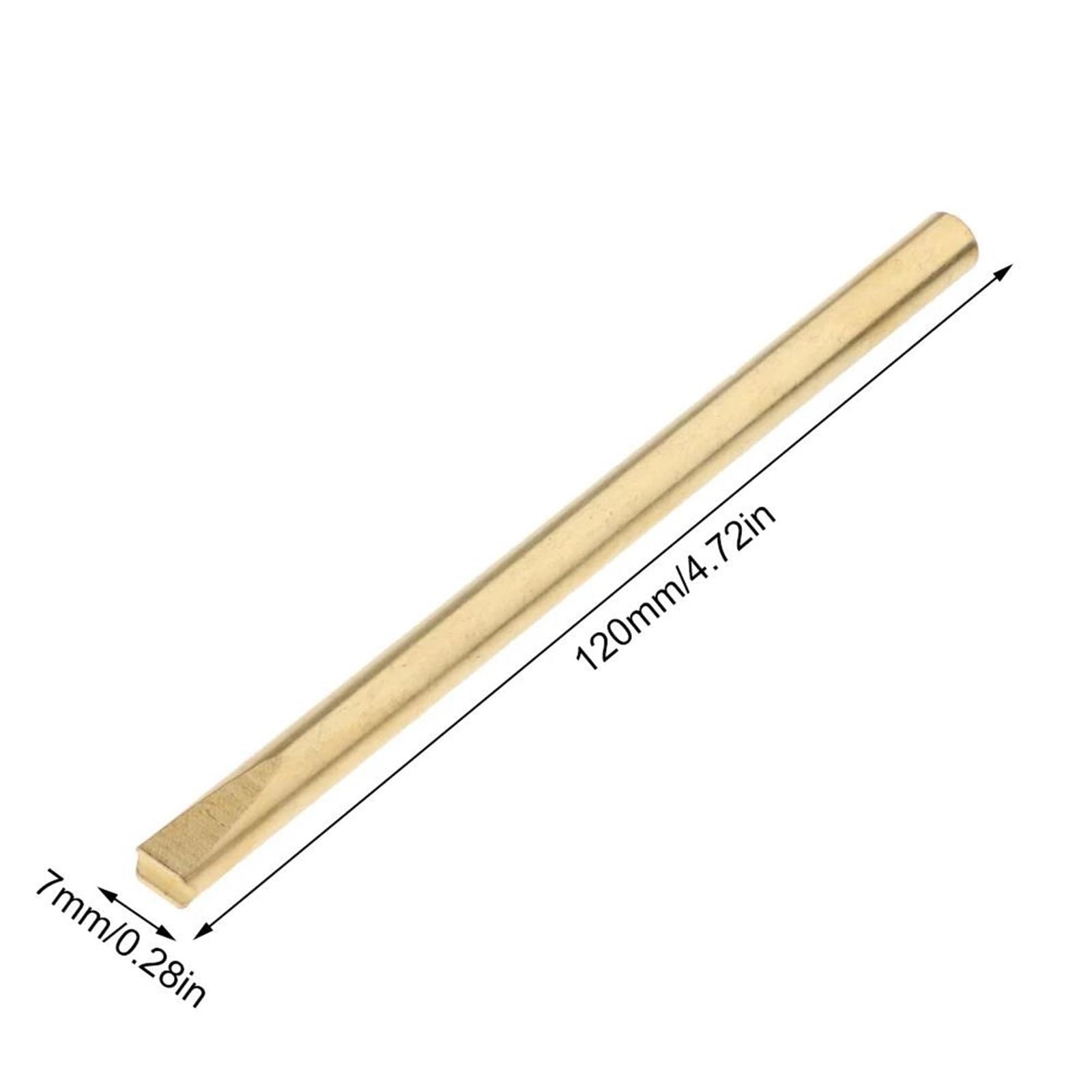 Strumenti Professionali Per La Liuteria Strumenti Per La Riparazione Dei Tasti Della Chitarra Adatti Per La Lucidatura Delle Parti(Gold)