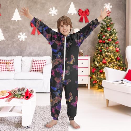 Disfraz infantil unisex tipo pijama con capucha 4T miniatura 5