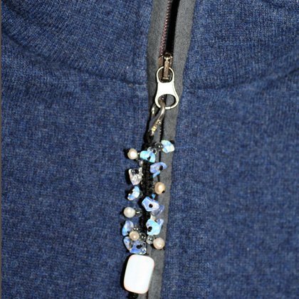 Opalite Faithful Love Crystal Charm - Pack of 3