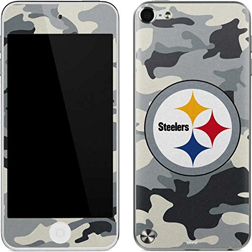 Skinit Decal MP3 Player Skin Compatible with iPod Touch (5th Gen&2012) - Officially Licensed NFL Pittsburgh Steelers Camo Design