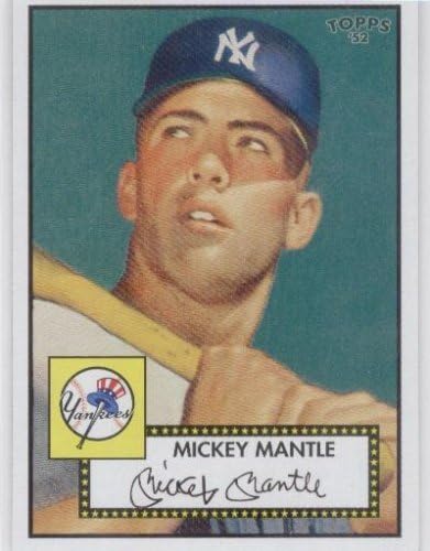 2006 Topps Rookie 1952 Edition Baseball Rookie Card #311C Mickey Mantle