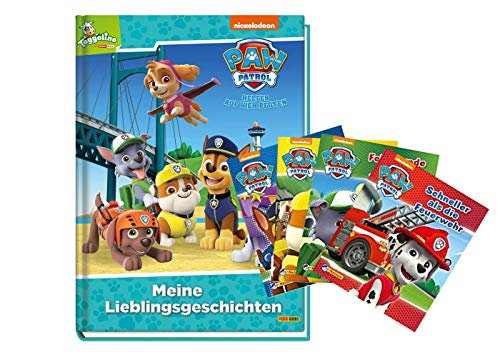 Preisvergleich Produktbild PAW Patrol: Meine Lieblingsgeschichten + 4 Minibücher, für kleine & große Helden!