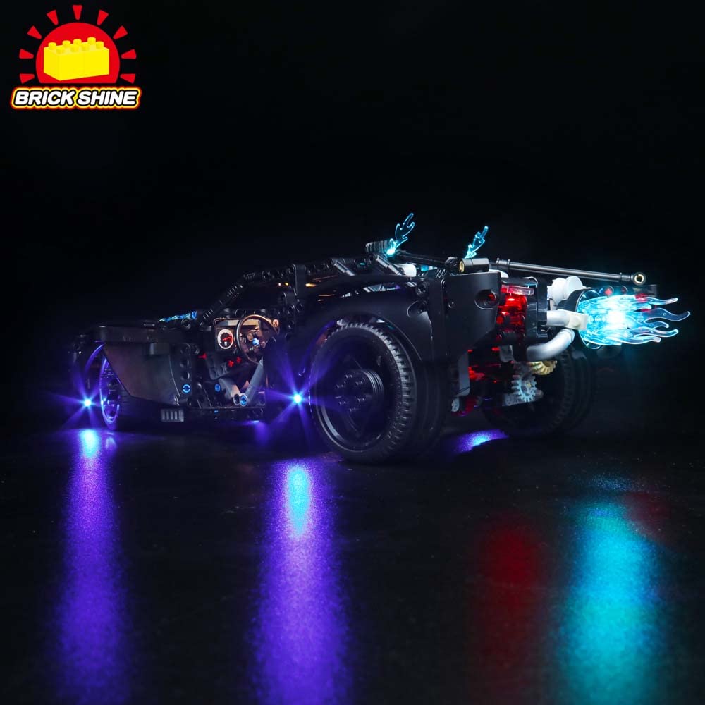 Kit luce GC per Lego Batman Batmobile 42127 (Lego Set non incluso) (remoto)