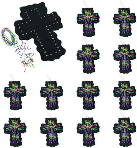 Fun Express String Art Craft Kit Faith for Girls Ages 8-12 image 5