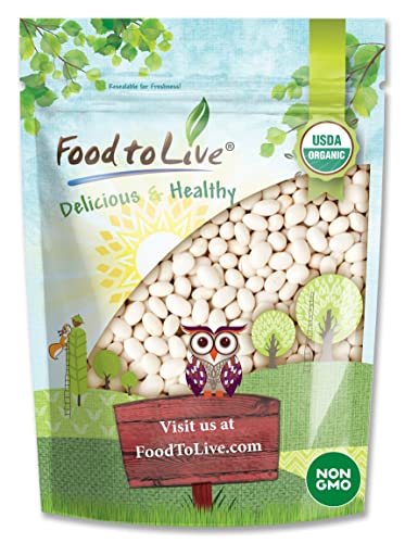 Food to Live Organic Navy Beans