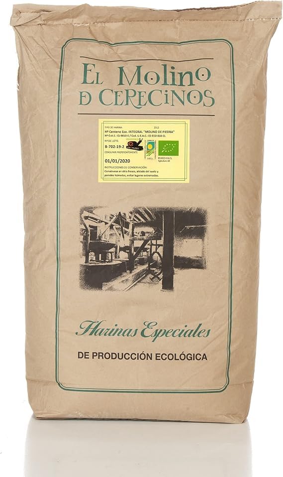 HARINA DE CENTENO ECOLÓGICO INTEGRAL «MOLINO DE PIEDRA» (25 Kg)