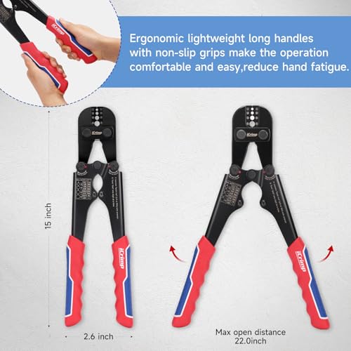 iCrimp 1608M Wire Rope Crimper