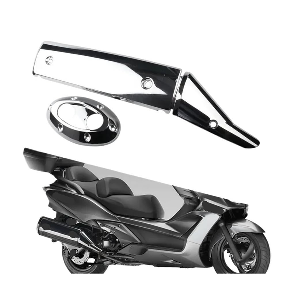 Moto Paracalore Scarico Per SilverWing Per GT 600 400 Moto Scooter Marmitta Isolamento Copertura Tubo Di Scarico Moto Accessori Componenti