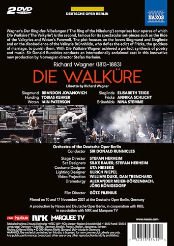 Die Walküre Wagner para estudiar ópera alemana con este pack 2 DVDs 3