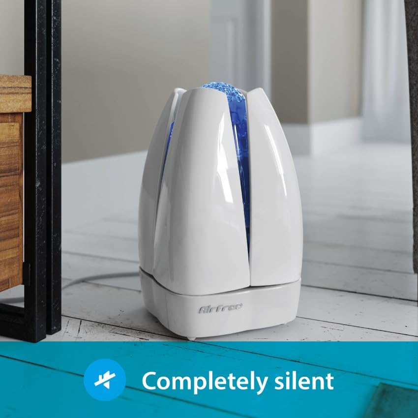 AIRFREE Lotus Filterless Silent Air Purifier - Air purifier for home allergens, bacteria, virus, mold With Multicolor Night Light Needs No Hepa Filter, Fan, or Humidifier - Image 5