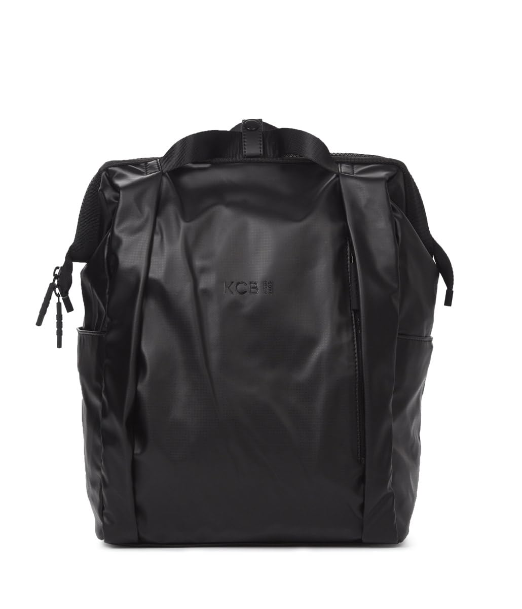 KCB Mochila Grande Wave | Diseño Funcional y Gran Capacidad | Estilo Moderno y Versátil | Asas Ajustables | 100% Vegano | Color Negro
