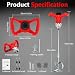 NorthSpoor Electric Handheld Cement Mixer 3200W, Handheld Mud Mixer for Motar,Paint, Grout, Plaster