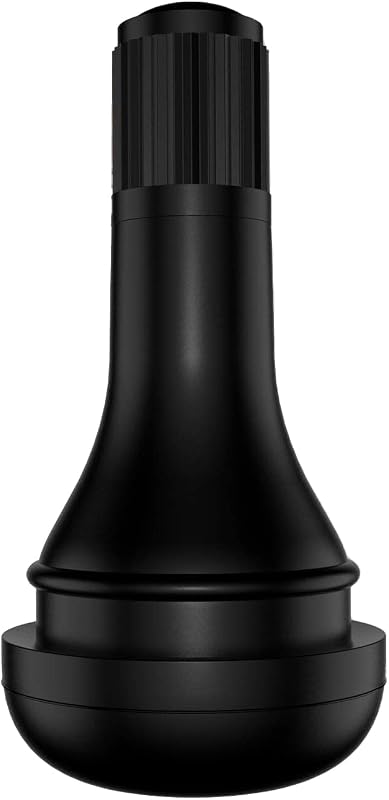 CKAuto TR415 Tubeless Rubber Snap-in Tire Valve Stems, Black, 50 Pcs/Bag | EPDM Rubber, for Standard .453" 11.5 mm Rim Holes, Compatible with Most Cars, SUVs, Light Trucks, and Trailers