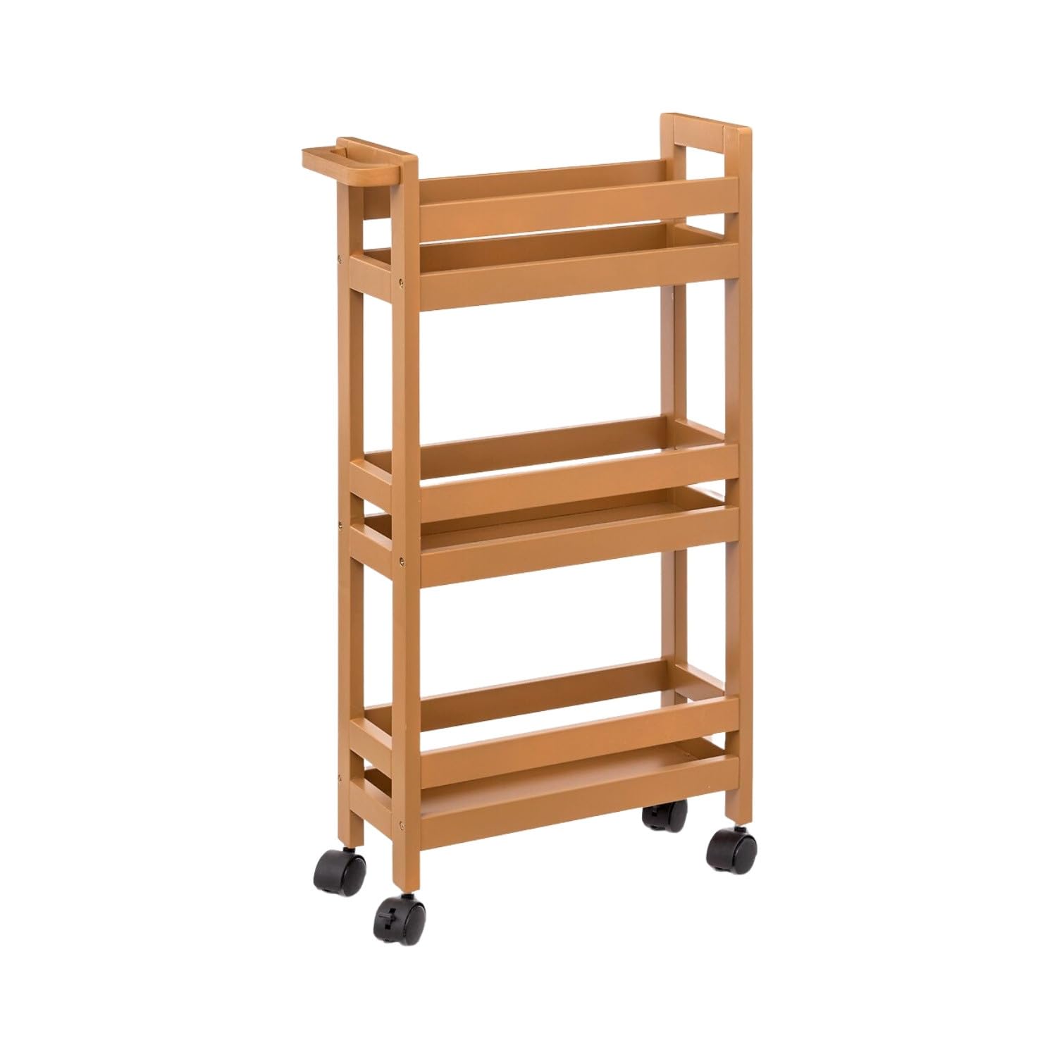 7H SEVEN HOUSE Carrito de Bambú con Ruedas 75x40x15cm 7house
