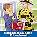 Learning Resources Teaching Telephone - 1 Piece, Ages 3+ Toddler Learning Toys, Pretend Play Telephone, Toy Telephone, Phone for Kids, Pre-Recorded Greetings, Develops Memory Skills