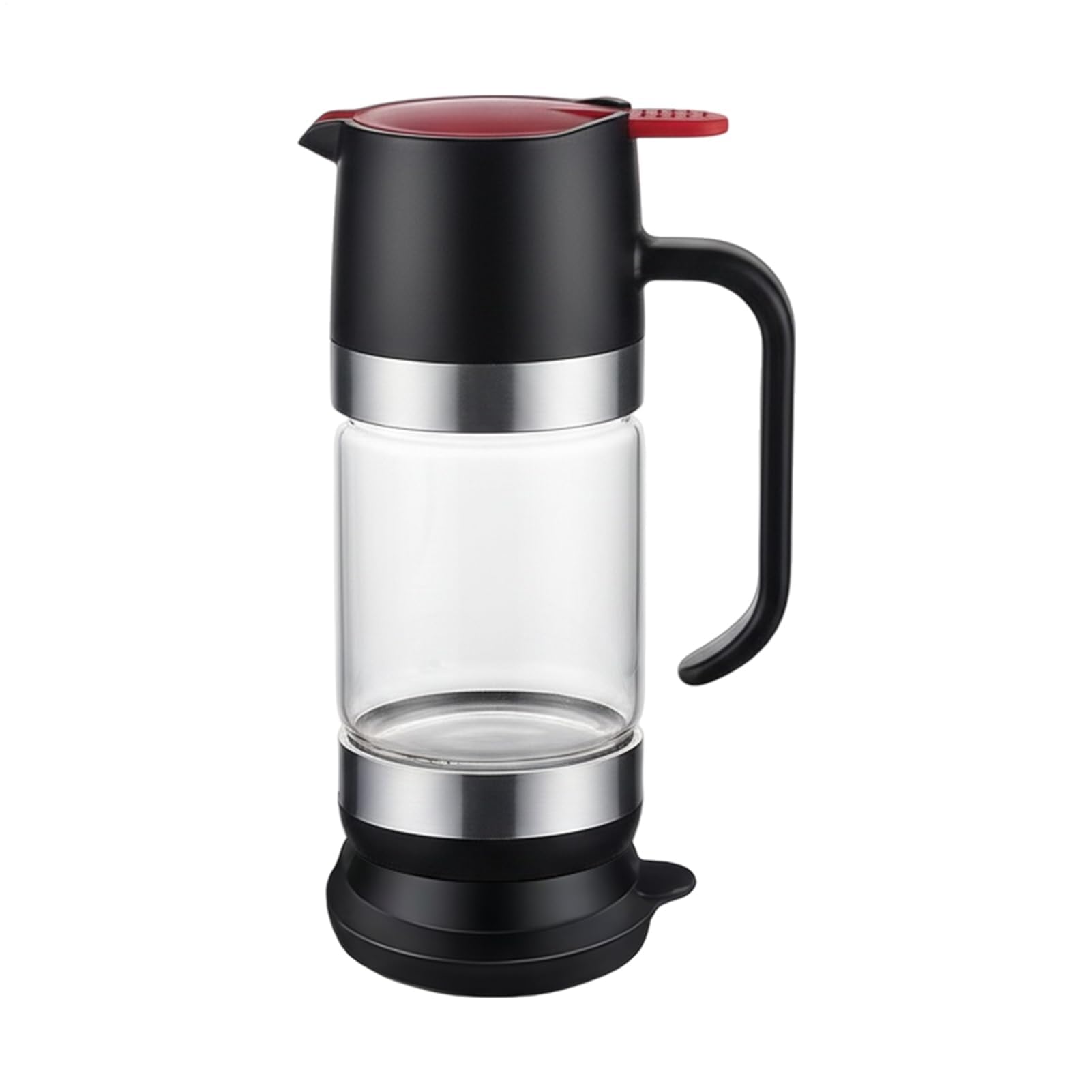 Dispensador de miel, diseño sin goteo con asa, ideal para jarabe de arce, salsas y aderezos, estructura higiénica para cocina, bar y catering