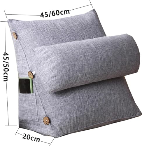 Oreiller de lecture lavable pour un maintien ferme du cou au lit - 3