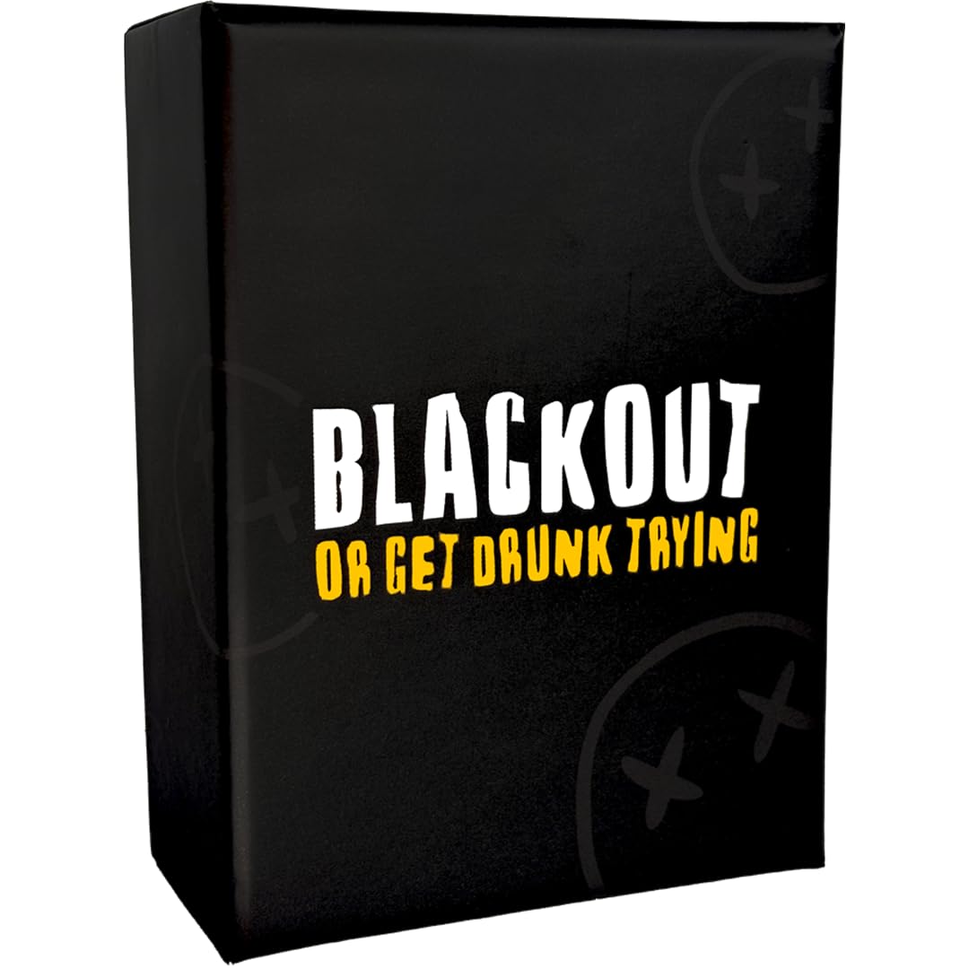 Blackout Deck  Brutal Drinking Game for Students & Parties | 100 Savage Dares & Challenges | Funny Adult Party Card Game for Pre-Drinks, Birthdays & Hen/Stag Nights
