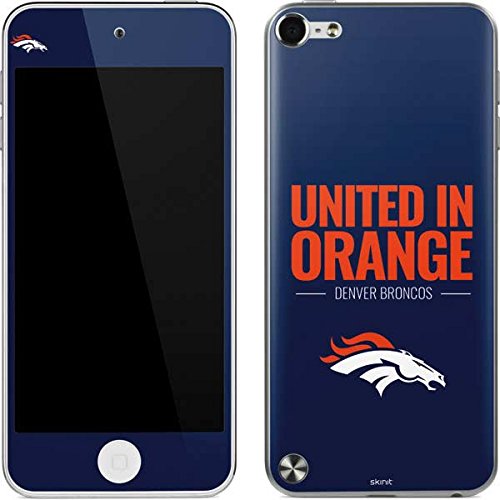 Skinit Decal MP3 Player Skin Compatible with iPod Touch (5th Gen&2012) - Officially Licensed NFL Denver Broncos Team Motto Design